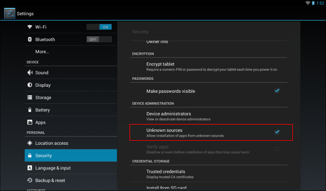 Android Install