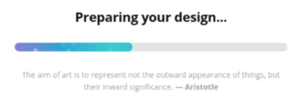 Canva Preparing Your Design