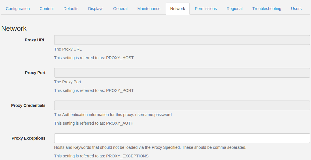 Network Proxy