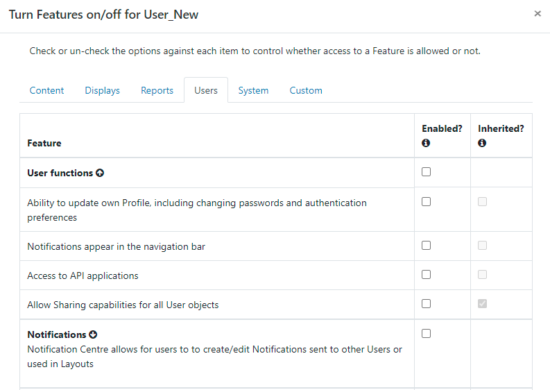Share Feature