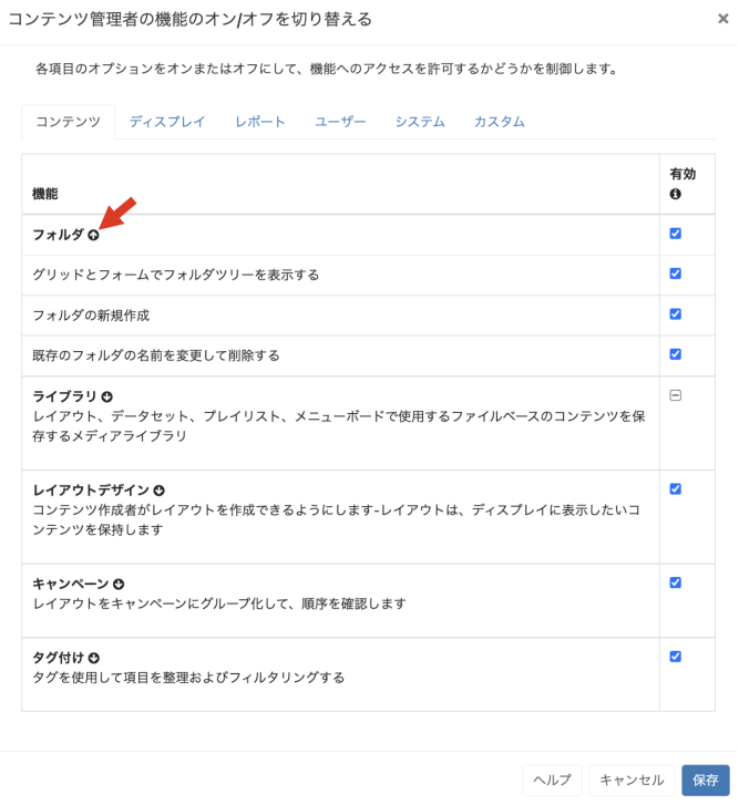 機能セット